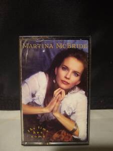 T5963　カセットテープ　MARTINA McBRIDE / THE TIME HAS COME　マルティナ・マクブライド