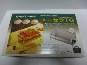 【未使用】UNIFLAME　ユニフレーム　ユニセラTG　BBQ　グリル　コンロ