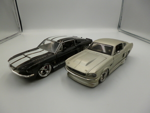 Maisto マイスト 1967 Ford Mustang GT マスタング ダイキャストモデルミニカー Jade 1967 SHELBY GT-500KR 1/24 箱無し 激安1円スタート