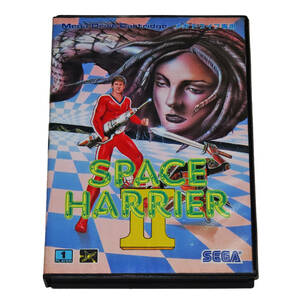 ★スペースハリアーII【SPACE HARRIER II】メガドライブROM・箱説あり　　1988年_SEGA_G-4002