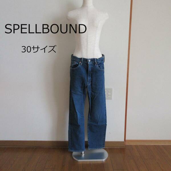 SPELLBOUND★スペルバウンド　５Ｐアンクルテーパードデニム　43-767Ｃ　３０サイズ