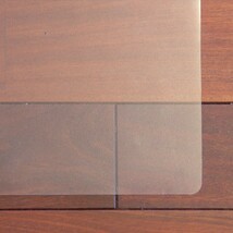 テーブル下敷きマット 透明 クリア ビニール 90×110cm 塩ビ 日本製 ダイニングマット リビングマット_画像2