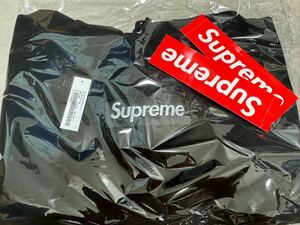 新品！supreme box logo hooded sweatshirt XL black 黒　シュプリーム　ボックスロゴ　パーカー　2023AW ステッカー付