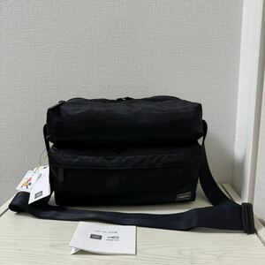 【新品タグ付き】定価23,100円　PORTER FRAME ポーター フレーム ショルダーバッグ(S) 690-17848 ブラック　黒