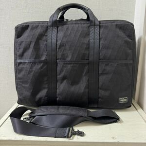 【再値下げ】【新品同様】定価59400 PORTER HYBRID ポーター　ハイブリッド 2WAY オーバーナイト　ブリーフケース　737-07941 ビジネス