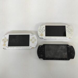 L625-K22-5622 SONY ソニー PlayStation Portable プレイステーション ポータブル PSP 本体 3点 セット PSP-1000/1点 PSP-2000/2点 ⑦