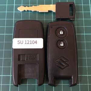 SU12104 スズキ U43PB14B 2ボタン スマートキー キーレスリモコン モコ セルボ フレア ワゴンR MRワゴン等 日産マツダAZワゴン MG22S MH22S