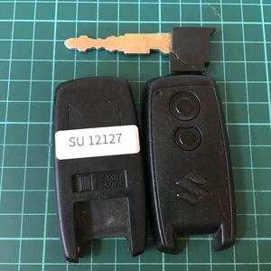 SU12127 スズキ U43PB14B 2ボタン スマートキー キーレスリモコン モコ セルボ フレア ワゴンR MRワゴン等 日産マツダAZワゴン MG22S MH22S