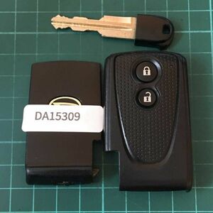 DA15309点灯 L0791 グレー ダイハツ 純正 スマートキー 2ボタン キーレス ムーヴ LA100S タント L375Sココア L675S コンテ エグゼ等