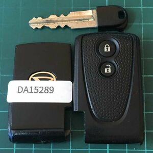 DA15289点灯 L0498 ダイハツ 純正 スマートキー 2ボタン キーレス ムーヴ LA100S タント L375Sココア L675S コンテ エグゼ等