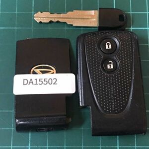 DA15502点灯なし L0278 ダイハツ 純正 スマートキー 2ボタン キーレス ムーヴ LA100S タント L375Sココア コンテ エグゼ等