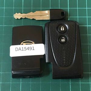 DA15491点灯なし L0278 ダイハツ 純正 スマートキー 2ボタン キーレス ムーヴ LA100S タント L375Sココア コンテ エグゼ等