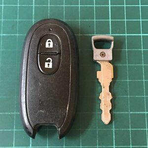 NI6050点灯なし 日産 純正 007YUUL0212スマートキーレス パレット ソリオ ルークス等 MA15S マツダ スズキ ２ボタン