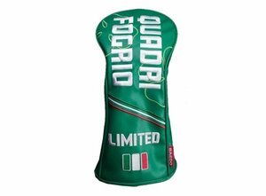 ■新品■1W用ヘッドカバー■BALDO■バルド　QUADRI FOGRIO HEADCOVER　緑　1個　251380010523217