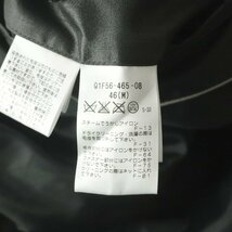 極美品 三陽商会 allegri アレグリ ラクーンファー付 キルティング ダウンジャケット グレー 46/M パーカ【相場価格￥64,900-】_画像6