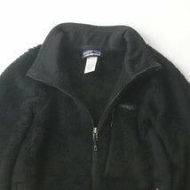 【ふわふわパイル！】美品 Pataginia パタゴニア 25701FA13 R3 JACKET ジャージ切替 ジップアップ フリースジャケット 黒 ブラック XS_画像2