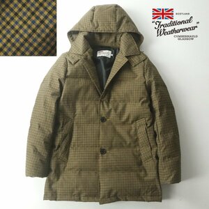 極美品 MACKINTOSH マッキントッシュ TRADITIONAL WEATHERWEAR DERBY HOOD DOWN ダウンジャケット 38 JP:M【参考価格￥53,900-】