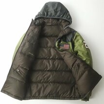 極美品 EDDIE BAUER エディーバウアー EB650フィル リバーシブル ダウンジャケット 2WAY XS JP:S パーカ【相場価格￥31,900-】_画像3