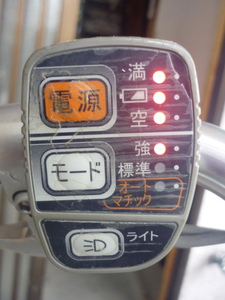 送料無料／動作品／Panasonic 電動アシスト自転車　ALFIT ViVi SP2 BE-EPSS63S／EPX63型用　手元スイッチ （管5121701）