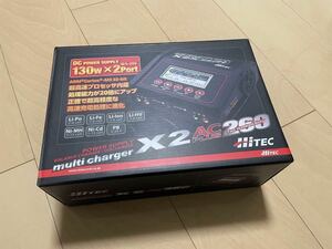 【新品未使用】ハイテック HiTEC multi charger X2 AC PLUS 260［ マルチチャージャー X2 ACプラス 260 ］オールマイティ多機能充放電機