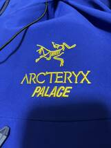 PALACE アークテリクス Arc'Teryx Alpha SV Jacket アルファSV ジャケット パレス GORE-TEX ゴアテックス マウンテンパーカー ブルー S_画像2