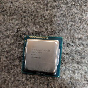 １円スタート　ジャンク　Intel CPU Core i7-3770k 3.50Ghz