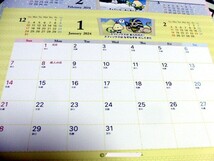 2024　「伝説のいきもの」　もぐさん　卓上カレンダー　MOGUSAN CALENDER_画像4