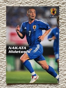 2006 CALBEE カルビー 中田英寿 日本代表 サッカー カード トレカ Jリーグチップス 