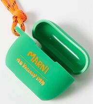 新品 MARNI マルニ × No Vacancy Inn AirPods PRO エアポッズプロ ストラップ付きケース グリーン 箱付き AirPodsケース_画像5