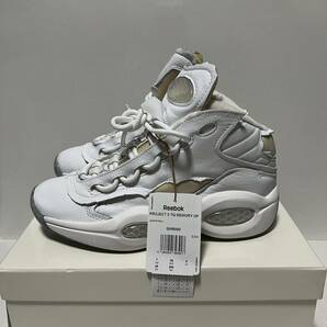 新品 Maison Margiela Question Mid Memory Of Basketball Reebok メゾンマルジェラ リーボック US7 25cm ユニセックスの画像2