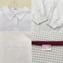 A359/T864(中古)関東方面 女子制服5点 /170A/M/W69/ブレザー/冬ベスト/冬スカート/紐リボン/NIKKE/スクールパール/紺/学生服/卒業生品_画像6