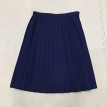 O383/(中古)兵庫県 陵南中学校 女子制服3点 /12/W72/丈65/セーラー/夏スカート/スカーフ/しもかわ/半袖/夏服/中学校/高校/女子学生/学生服_画像7