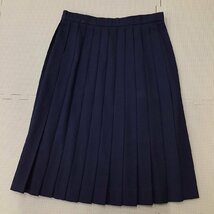 O420/(中古)広島・兵庫方面 女子制服3点 /11/160/W66/ブラウス/ベスト/冬スカート/紺/KANKO/TOMBOW/冬用/冬服/高校/中学校/学生服_画像6