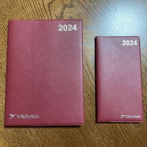 YOKOHAMA 手帳 ビジネス手帳 2024 大小2冊セット　横浜タイヤ