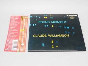 紙ジャケ 帯付◆クロード・ウィリアムソン CLAUDE WILLIAMSON / ROUND MIDNIGHT