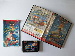 メガドライブ ストリートファイター2 ダッシュプラス　Mega Drive MD Street Fighter II Dash Plus