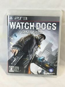 PS3　プレステ３　WATCH　DOGS　ウォッチドッグス　他同梱可能　ネコポス