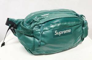 Supreme シュプリーム Waist Bag ウエストバッグ グリーン ショルダーバッグ ボディーバッグ 鞄 コーデュラナイロン 17AW