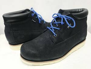 US8.5/26.5cm◆希少 新品 STUSSY × Timberland Eyelet Chukka Boot チャッカブーツ ブラック ステューシー ティンバーランド 30周年 靴