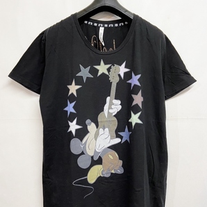 サイズ2◆glamb グラム × DISNEY ディズニー ミッキー Tシャツ ブラック スター カットソー 半袖 Teeの画像2