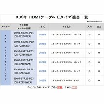 カローラスポーツ R4.10 ～ トヨタ カーナビ HDMI 変換 ミラーリング ケーブル タイプE タイプA アダプター スマホ YouTube ユーチューブ_画像10