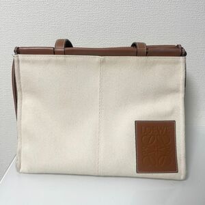 LOEWE ロエベ キャンバス トートバッグ 鞄 レディース