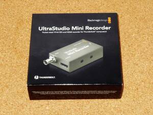 [Thunderbolt 2] Blackmagicdesign UltraStudio Mini Recorder BOX 未使用