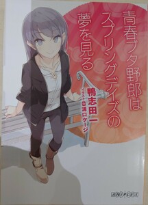 青春ブタ野郎はランドセルガールの夢を見ない　入場者特典:原作者鴨志田 一 書き下ろし小説「青春ブタ野郎はスプリングデイズの夢を見る」