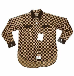 デッドストック 2002FA ポルトガル製 リーバイス ビンテージ クロージング LEVI'S LVC EU 30's ロデオシャツ 1938 Rodeo Shirt M [c7-0003]