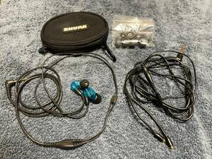 ☆オマケ付き☆SHURE SE215 Special Edition SE215SPE-A トランスルーセントブルー