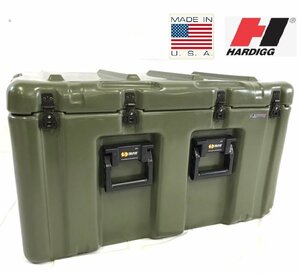 美品【米軍放出品】☆ペリカン/ハーディッグ 道具箱 Pelican-Hardigg ミリタリー サバゲー キャスター付ハードケース(200)AK22CK-N#23