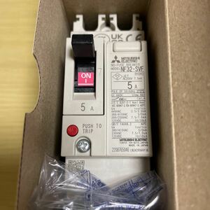 【新品】三菱電機 NF32-SVF 2P 5A ノーヒューズブレーカー