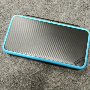 A12010 1円〜 任天堂 new NINTENDO 2DS LL new ニンテンドー2DSLL ブラック×ターコイズ JAN-001 動作未確認 ジャンク