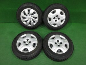 トヨタ純正 14インチ スチール 14×5.5JJ ＋39 バリ溝★ICE GUARD IG50 PLUS 175/65R14 スタッドレス 4本[アクア/ヴィッツ/カローラ]